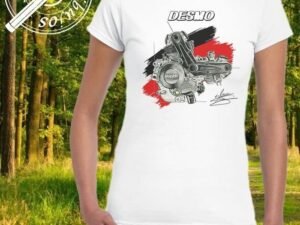 CAMISETA MUJER MOTOR DUCATI