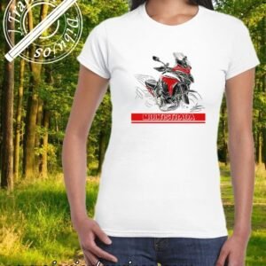 CAMISETA MUJER MOTO DUCATI MULTISTRADA