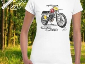 Camiseta Mujer HUSQVARNA 400 STEVE McQUEEN