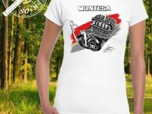 CAMISETA MUJER MOTOR MONTESA
