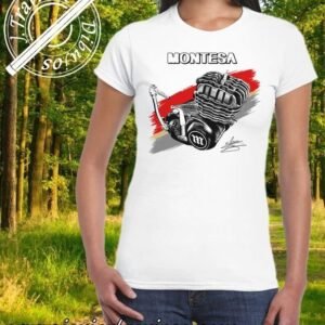 CAMISETA MUJER MOTOR MONTESA
