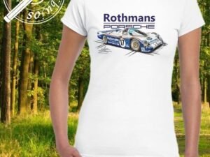 CAMISETA MUJER PORSCHE 962C LE MANS