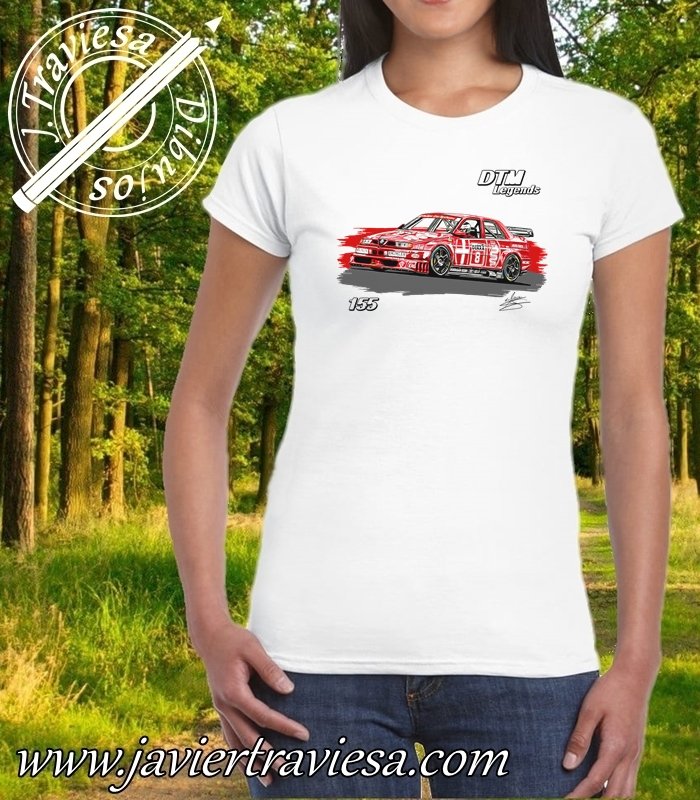 CAMISETA ALFA ROMEO 155 DTM NICOLA LARINI - Imagen 4