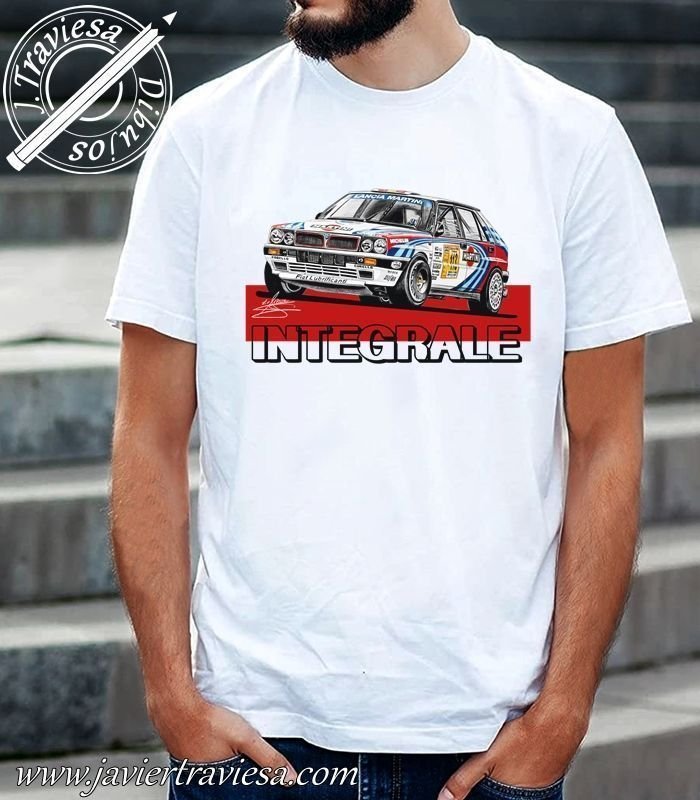 CAMISETA LANCIA DELTA INTEGRALE MARTINI RACING
