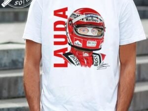 CAMISETA F1 PILOTOS LEGENDARIOS N.L. BLANCA