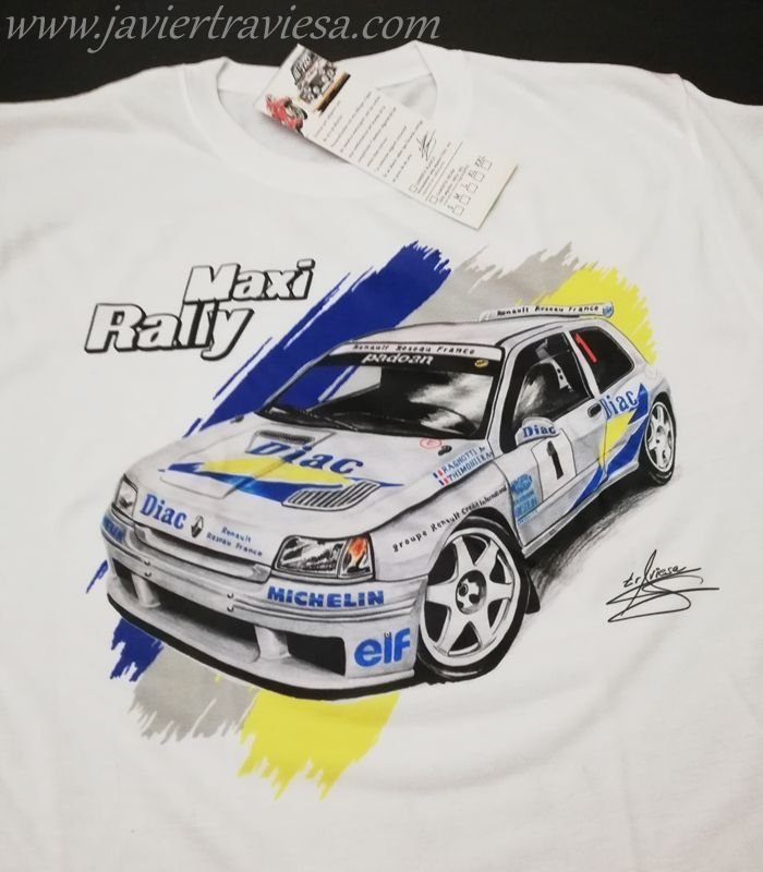 CAMISETA CON EL DIBUJO DEL CLIO MAXI DIAC - Imagen 3