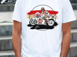 CAMISETA MOTO CON DIBUJO DE SUZUKI RGV500 gp