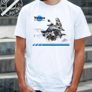 CAMISETA MOTO SUZUKI V-STROM