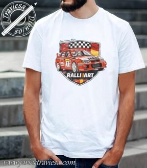 Camiseta rally Mitsubishi Evo Tommi Makinen