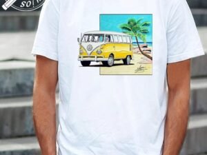 CAMISETA BLANCA VW TRANSPORTER T1