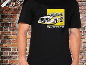CAMISETA RALLY AUDI SPORTQUATTRO BLACK