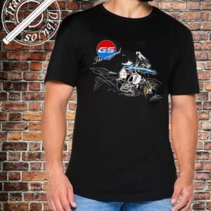 CAMISETA MOTO BLACK BMW R1250GS THE ORIGINAL