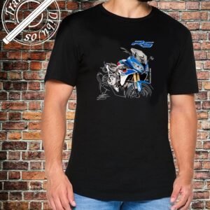 CAMISETA NEGRA MOTO BMW R1250RS