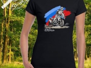 CAMISETA MUJER BMW R1250GS BLACK