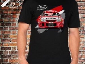 CAMISETA MITSUBISHI LANCER EVO VI RALLY BLACK
