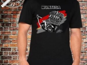 CAMISETA MOTO MONTESA BLACK