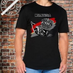 CAMISETA MOTO MONTESA BLACK