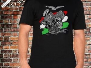 CAMISETA MOTOGUZZI BLACK