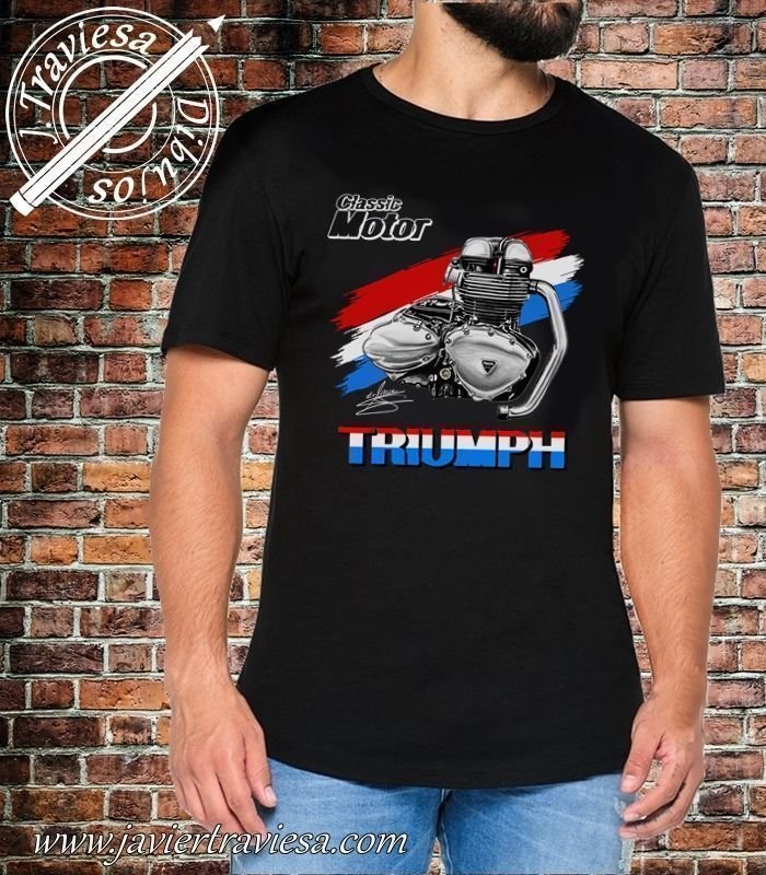 CAMISETA TRIUMPH BLACK