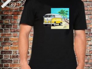 CAMISETA BLACK VOLKSWAGEN T1