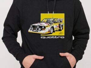 SUDADERA AUDI SPORTQUATTRO S1 E2 BLACK