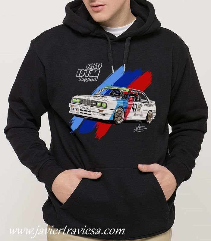 SUDADERA BMW E30 M3 DTM BLACK
