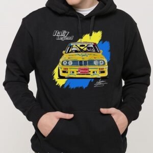 SUDADERA NEGRA BMW E30 M3 RALLY