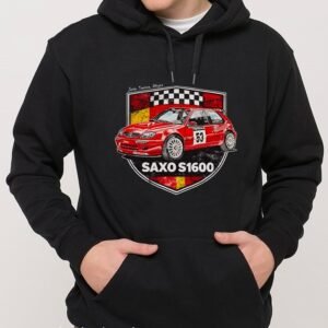 SUDADERA NEGRA CITROEN SAXO S1600 KIT CAR