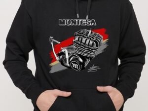 SUDADERA MOTO MONTESA BLACK