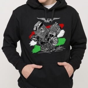 SUDADERA MOTO GUZZI BLACK