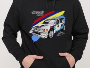 SUDADERA PEUGEOT 205 TURBO 16 BLACK