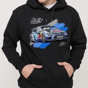 SUDADERA VOLKSWAGEN POLO WRC RALLY BLACK