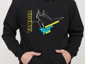 SUDADERA MOTO YAMAHA TENERE 700 BLACK