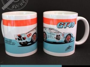 TAZA FORD GT40 GULF LE MANS