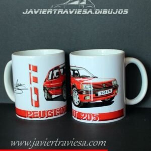 TAZA PEUGEOT 205 GTI