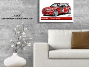 POSTER CITROEN SAXO KIT CAR