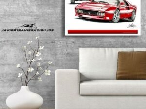 POSTER FERRARI 288 GTO