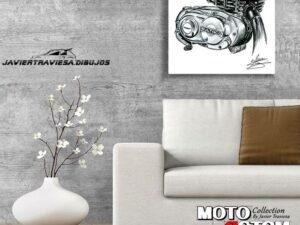 POSTER MOTOR BULTACO