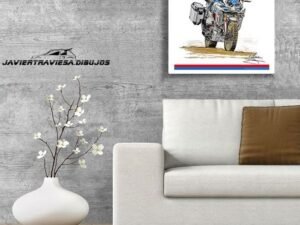 POSTER HONDA CRF1000L AFRICA TWIN