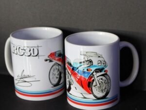 TAZA DIBUJO HONDA VFR750R RC30